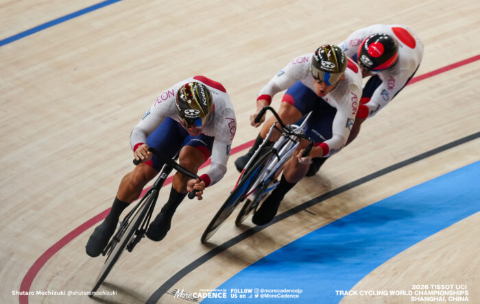 長迫吉拓, 中石湊, 太田海也, 男子チームスプリント, 2026世界選手権トラック, 中国・上海
