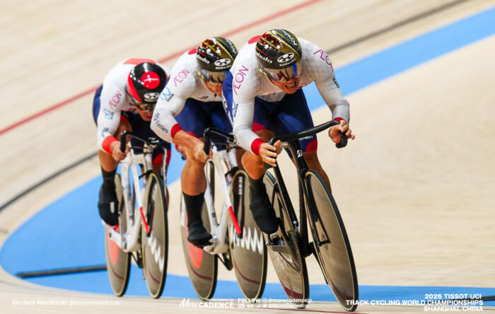 長迫吉拓, 中石湊, 太田海也, 男子チームスプリント, 2026世界選手権トラック, 中国・上海